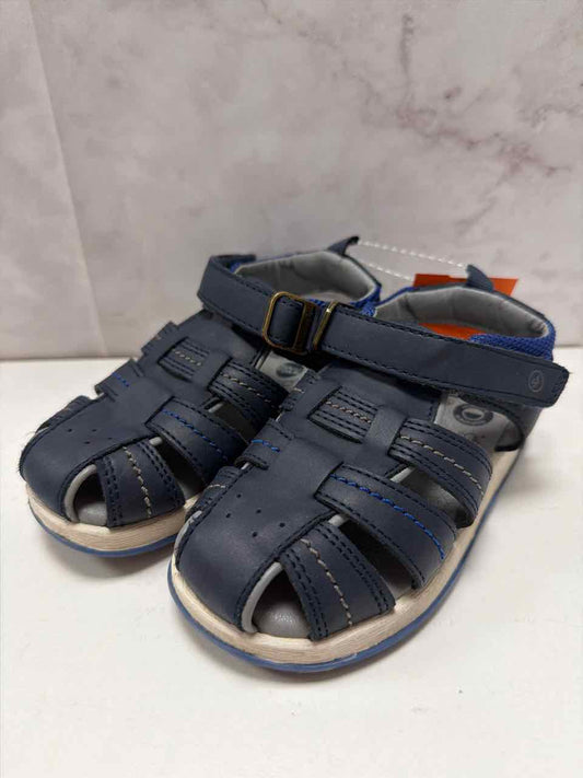 Stride Rite Shoe Sizes 8C Navy Sandals