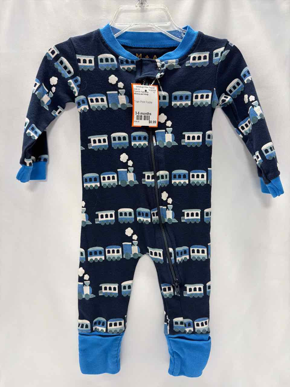 Monica and Andy Size 3-6 months Pajamas Nightgown
