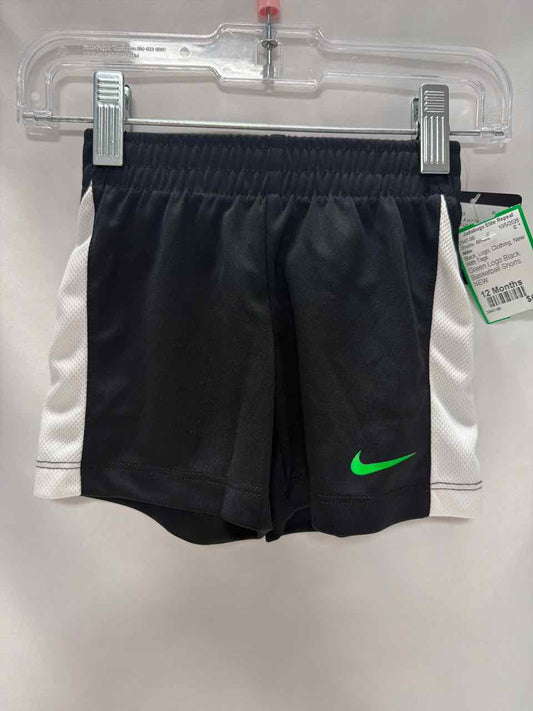 Nike Size 12 Months Black New With Tags Shorts- Athletic