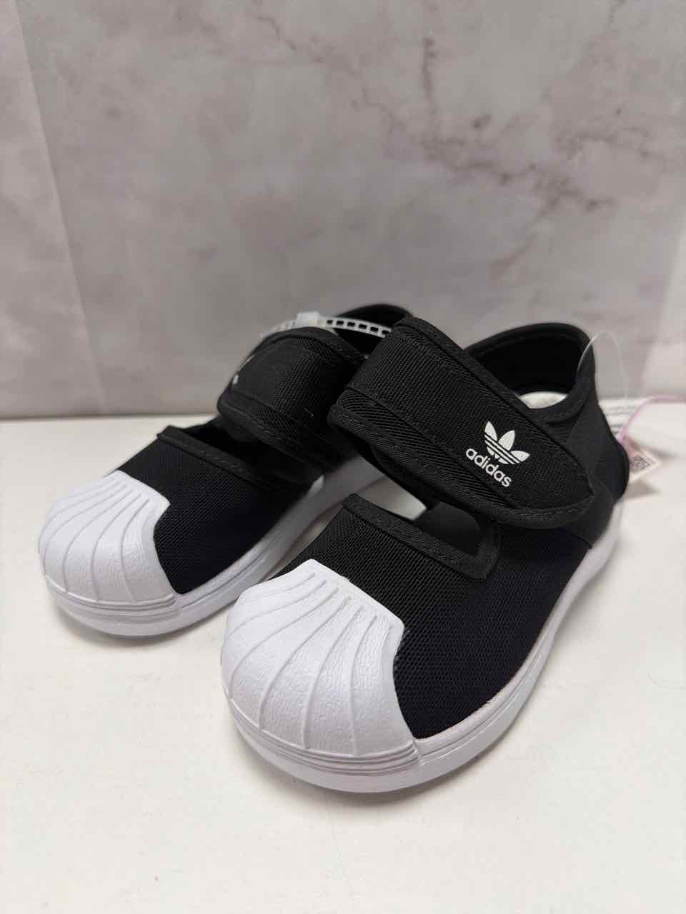 Adidas Shoe Sizes 6.5C Black Sandals