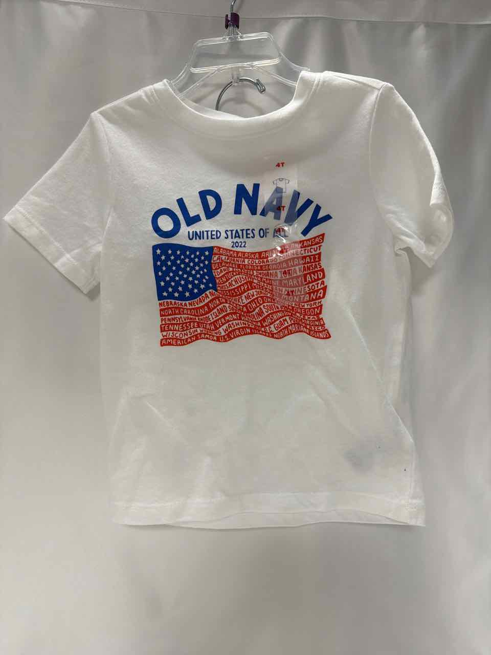 Old Navy Size 4T White Outfit -2pc