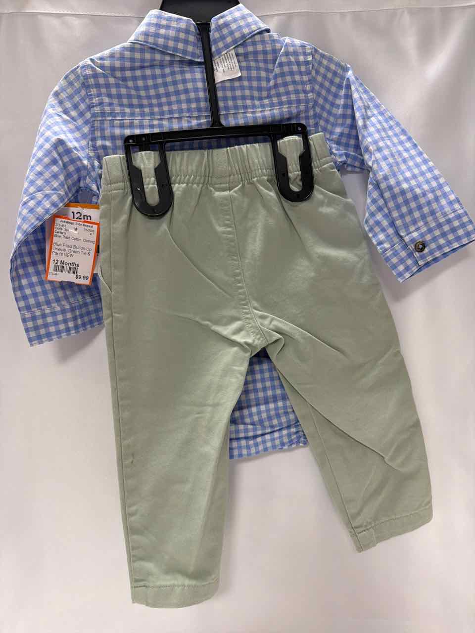 Carter's Size 12 Months Blue Outfit- 3pc