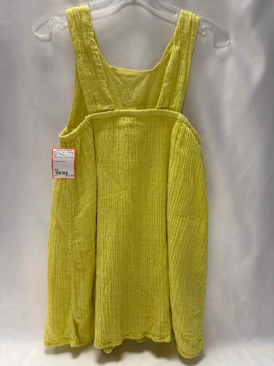 Zara Size 5/6 Yellow Dress- Casual