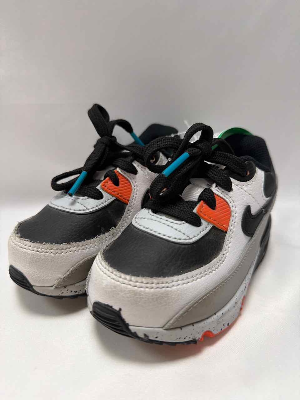 Nike Shoe Sizes 7C White Gently Used Shoes- Casual