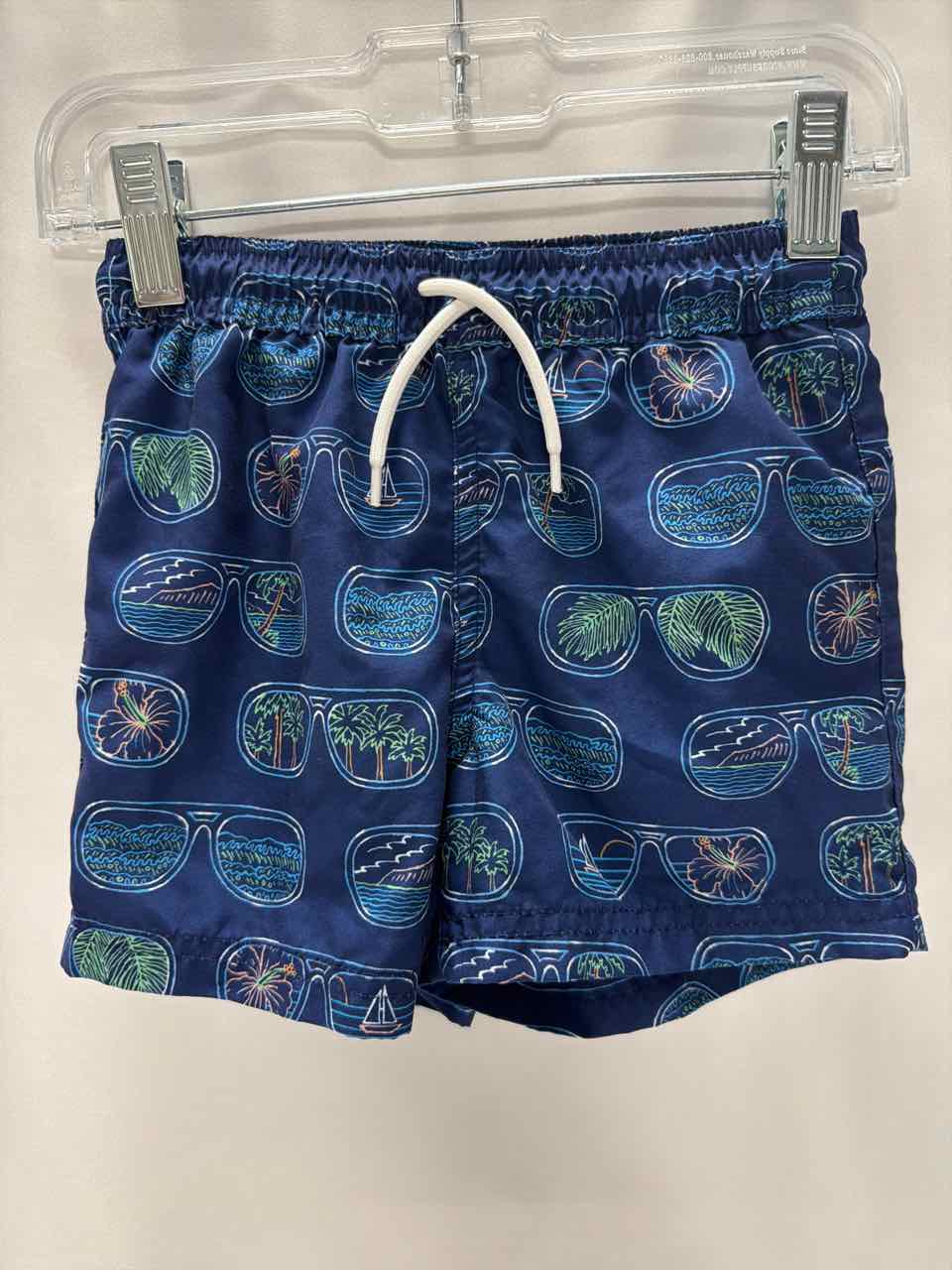 Janie and Jack Size 3T Navy Swimsuit- 2pc