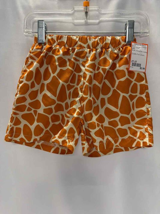 Shein Size 2T-3T Brown Shorts- Casual