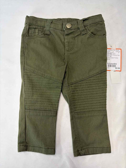 Koala Baby Size 3-6 months Olive New With Tags Pants- Casual