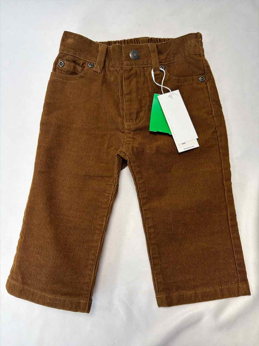 Janie and Jack Size 6-12 Months Brown New With Tags Pants- Casual