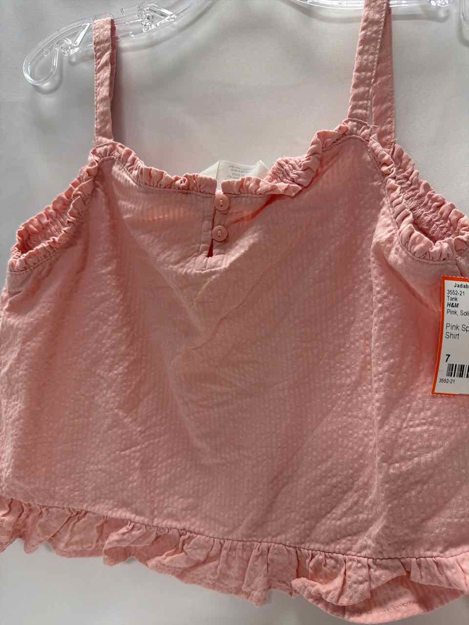 H&M Size 7 Pink Tank