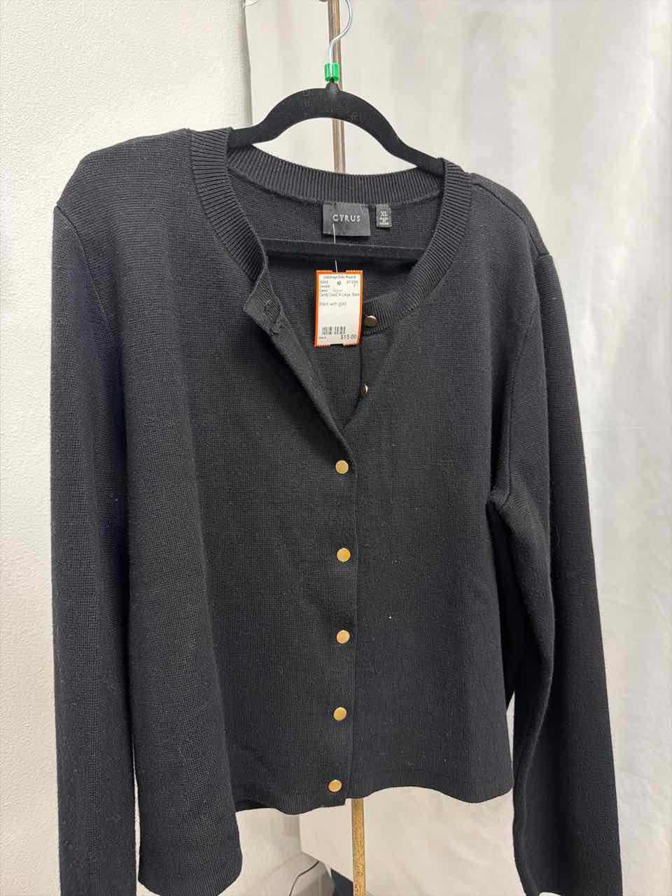 Cyrus Gently Used Black Sweater