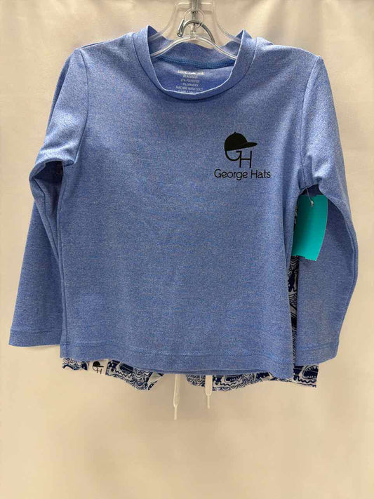 George Hats Size 18-24 Months Blue Swimsuit- 2pc