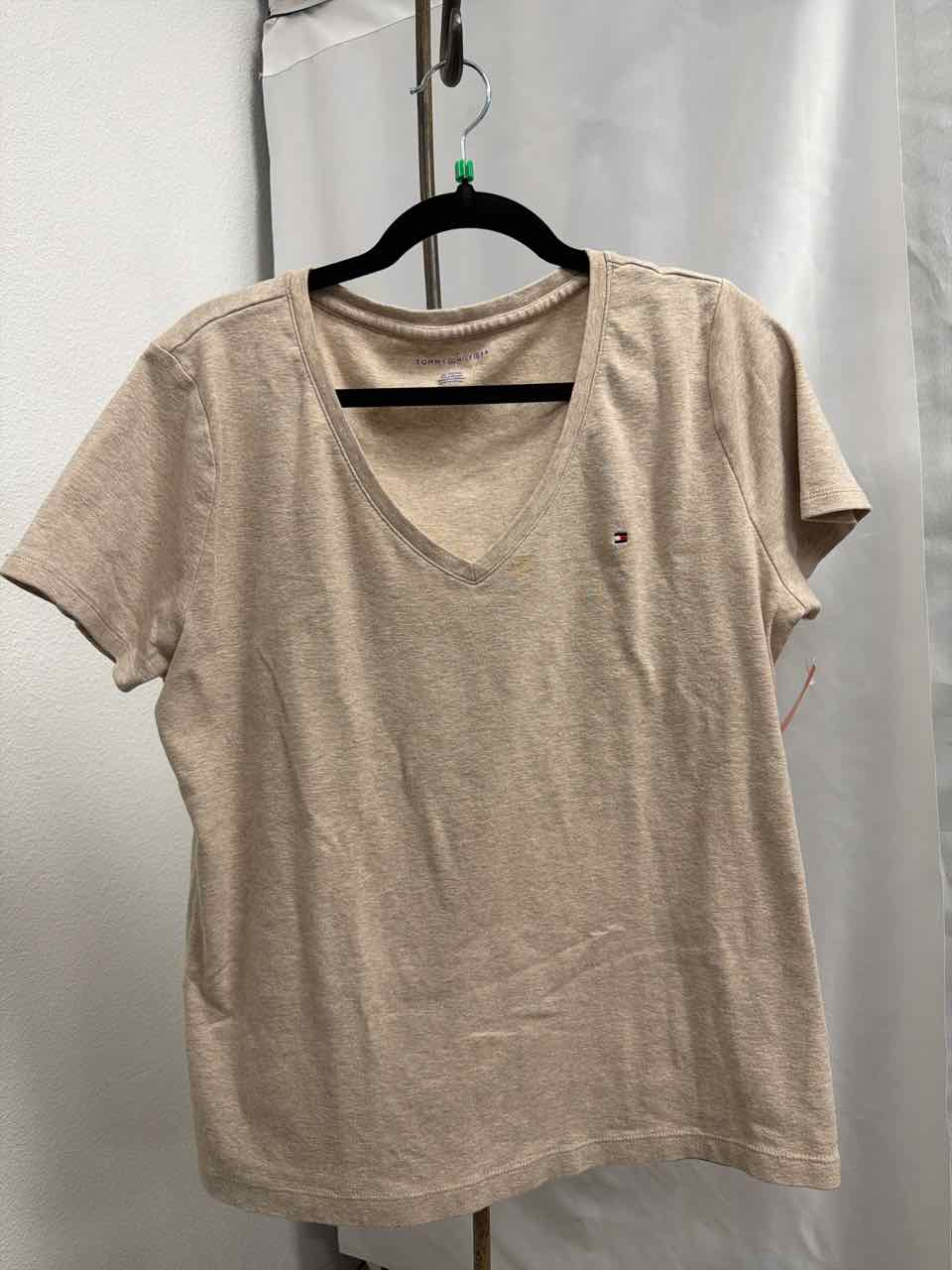 Tommy Hilfiger Gently Used Tan Shirt