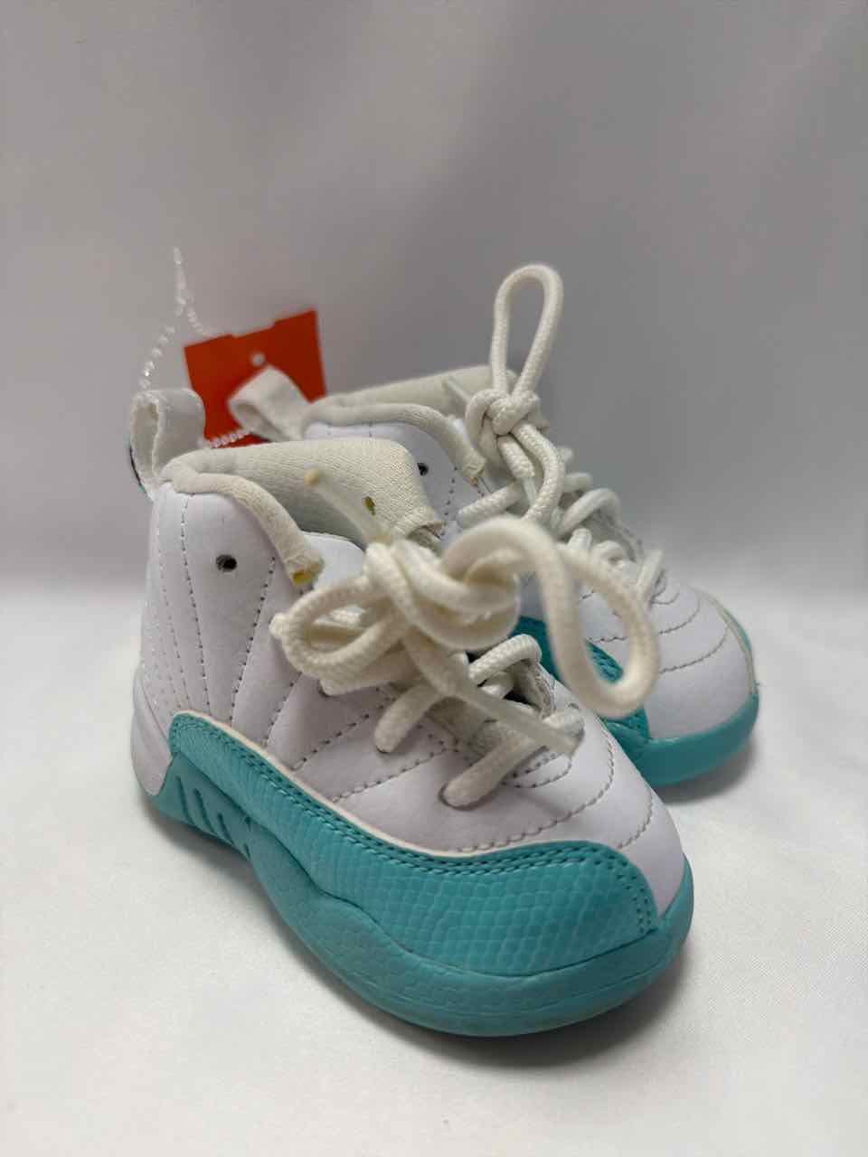 Jordan Shoe Sizes 3C Aqua Gently Used Shoes- Casual