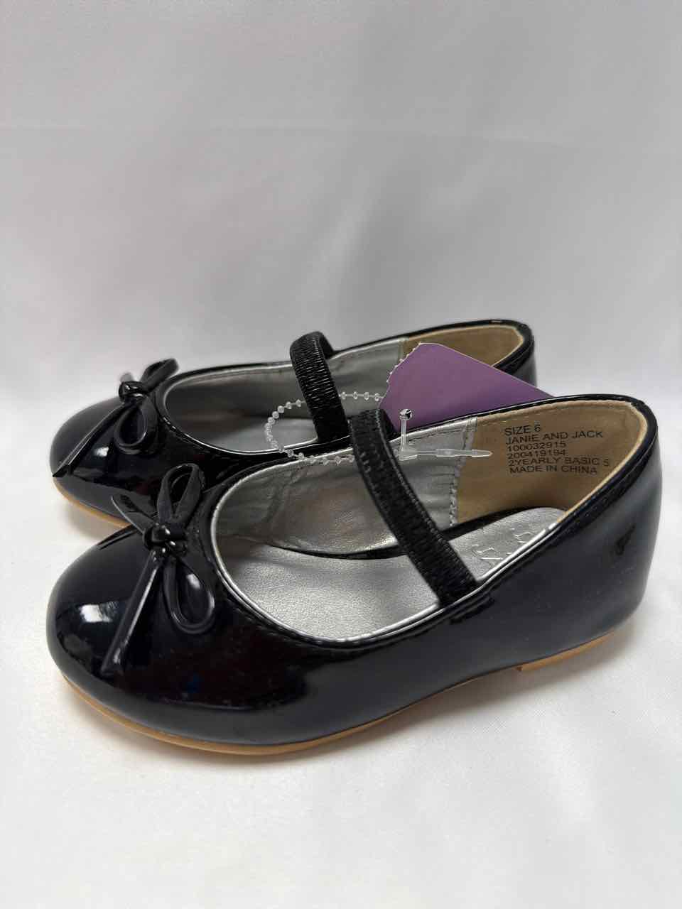 Janie & Jack Shoe Sizes 6C Black Shoes- Casual