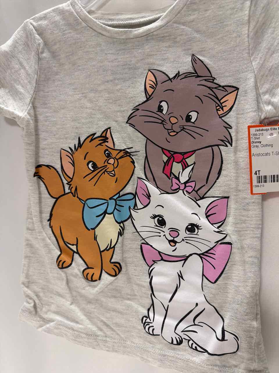 Disney Size 4T Gray T-Shirt