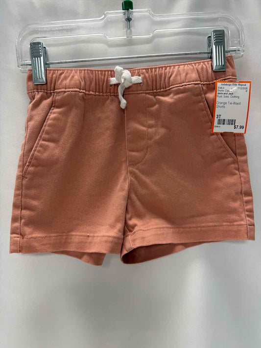 Janie and Jack Size 3T Rust Shorts- Casual