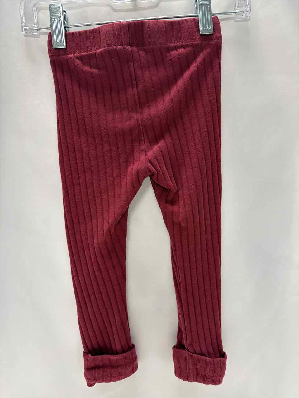 Kate Quinn Size 2T Burgundy Leggings