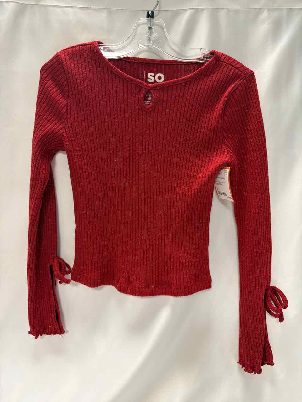 So Size 7 Red Shirt- Casual