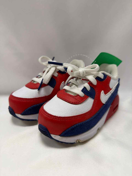 Nike Shoe Sizes 7C White Gently Used Shoes- Casual