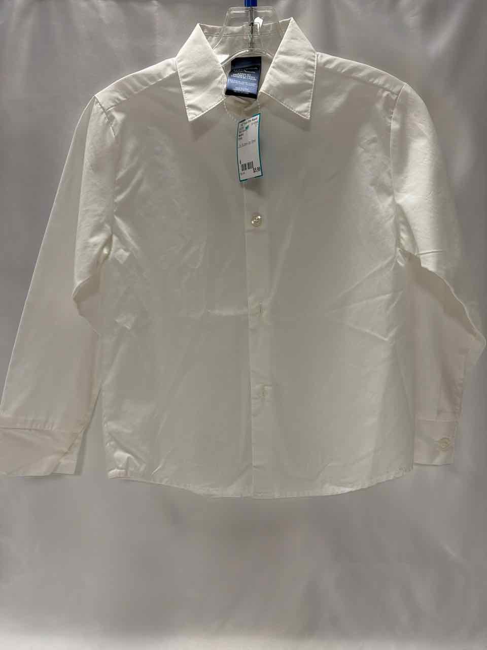 Nautica Size 6 White Shirt- Casual