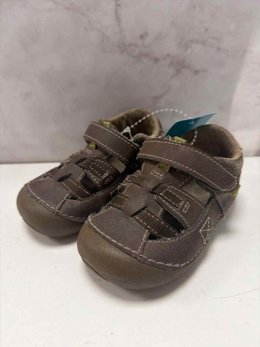 Stride Rite Shoe Sizes 5C Brown Sandals