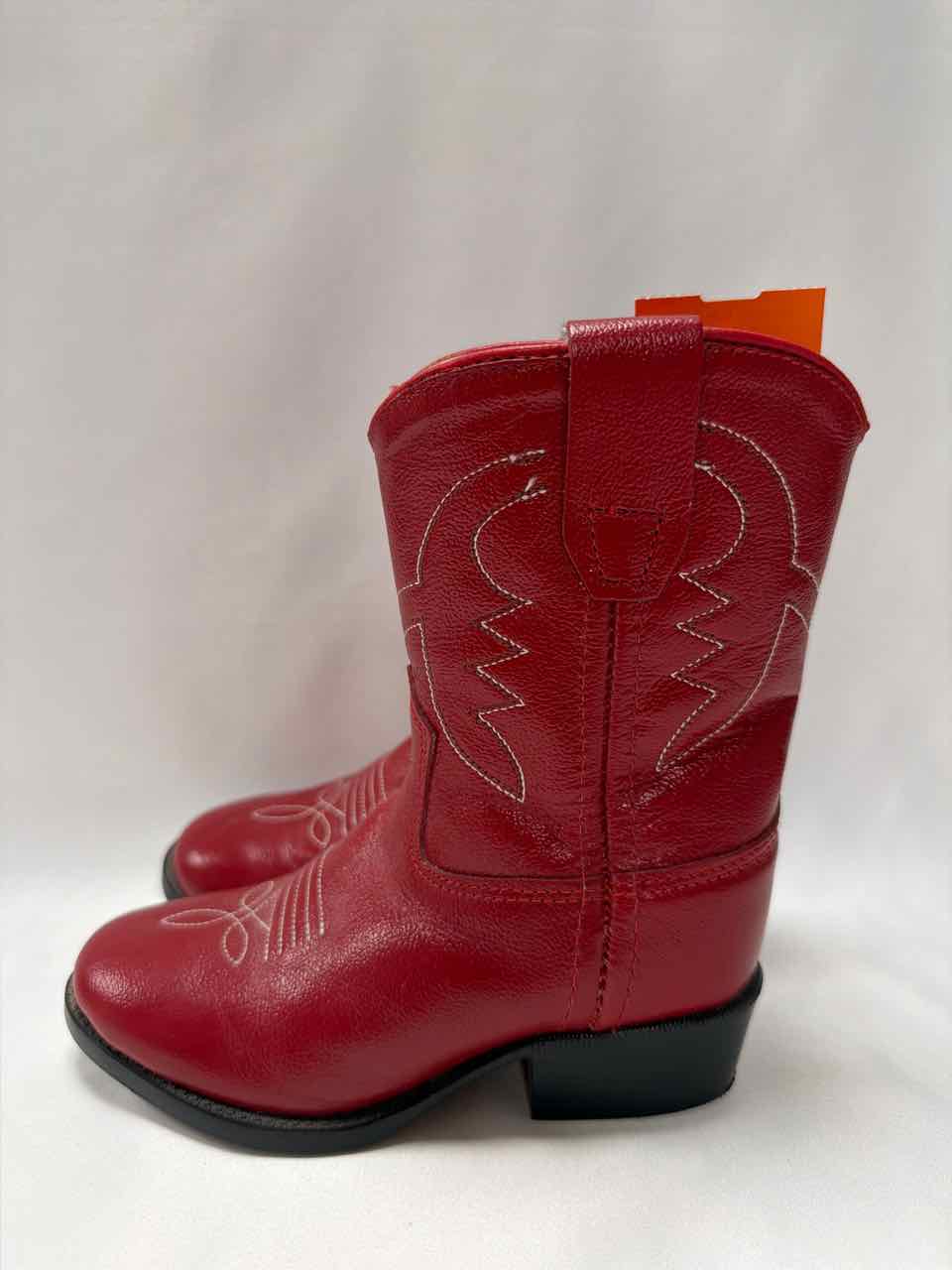 Old West Shoe Sizes 8C Red Boots