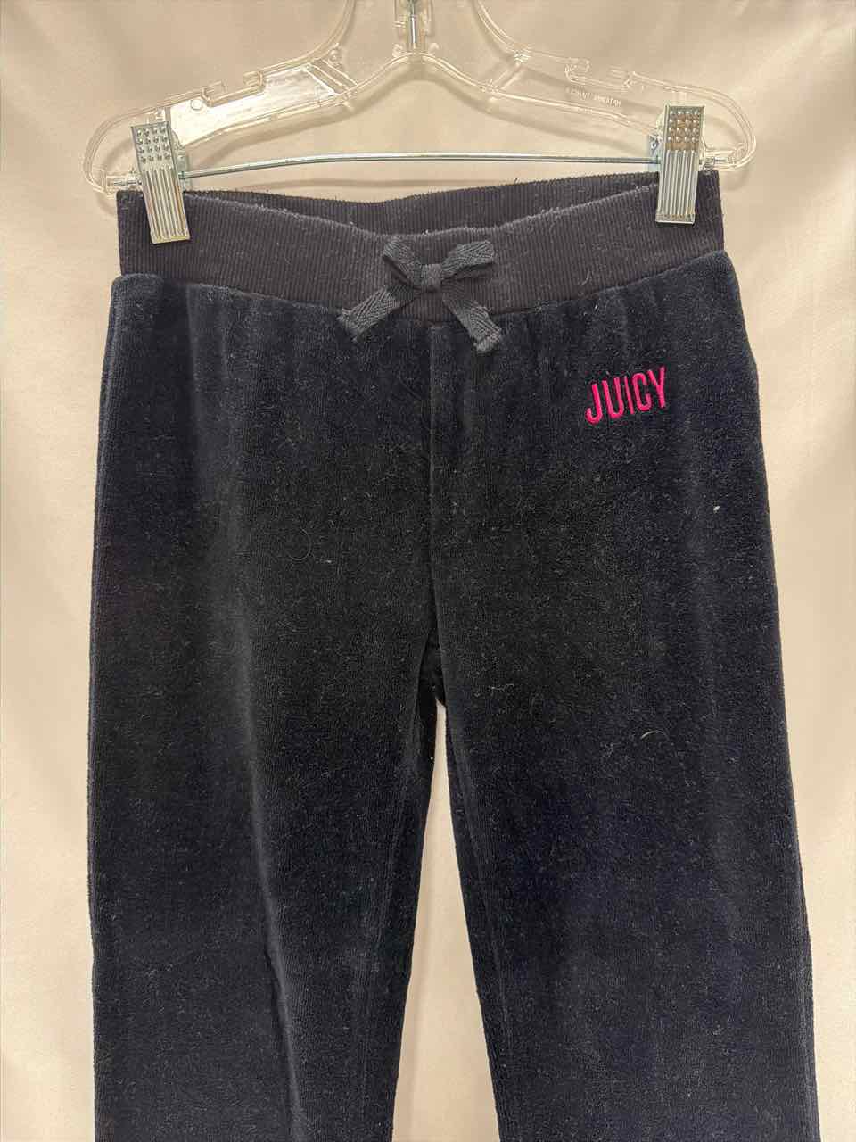 Juicy Couture Size 8 Black Gently Used Outfit -2pc
