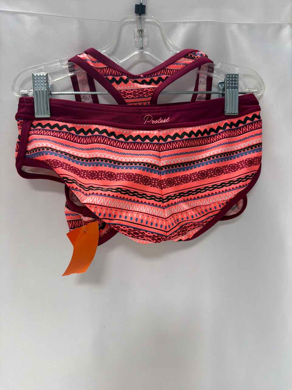 Size 7/8 Orange Swimsuit- 2pc