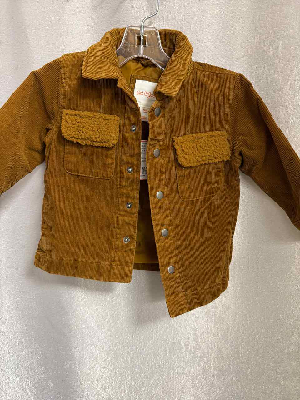 Cat & Jack Size 12 Months Brown Jacket- Casual