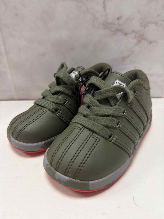 K Swiss Shoe Sizes 7C Army Green Shoes- Casual
