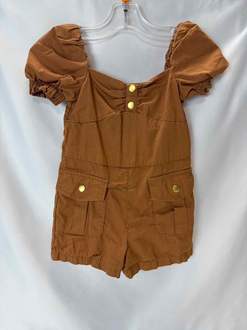 Janie and Jack Size 2T Brown Romper- Casual