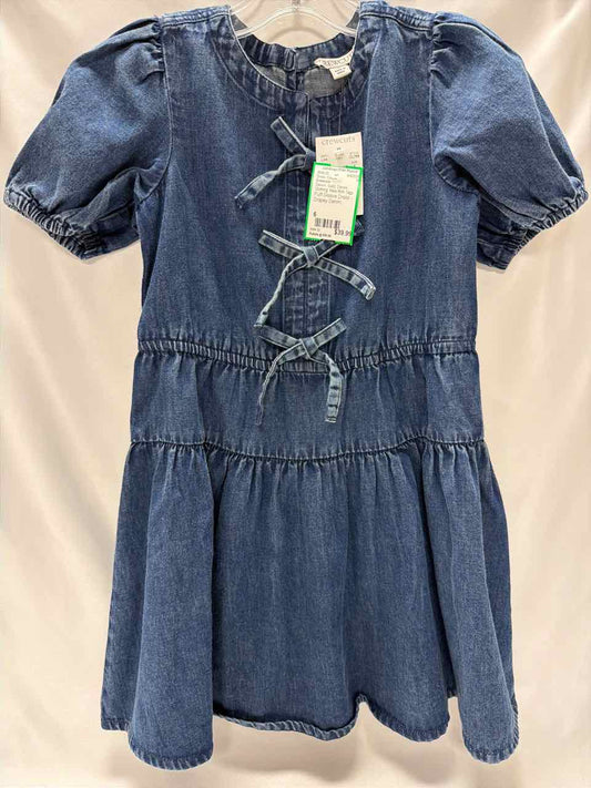 Crewcuts Size 6 Denim New With Tags Dress- Casual