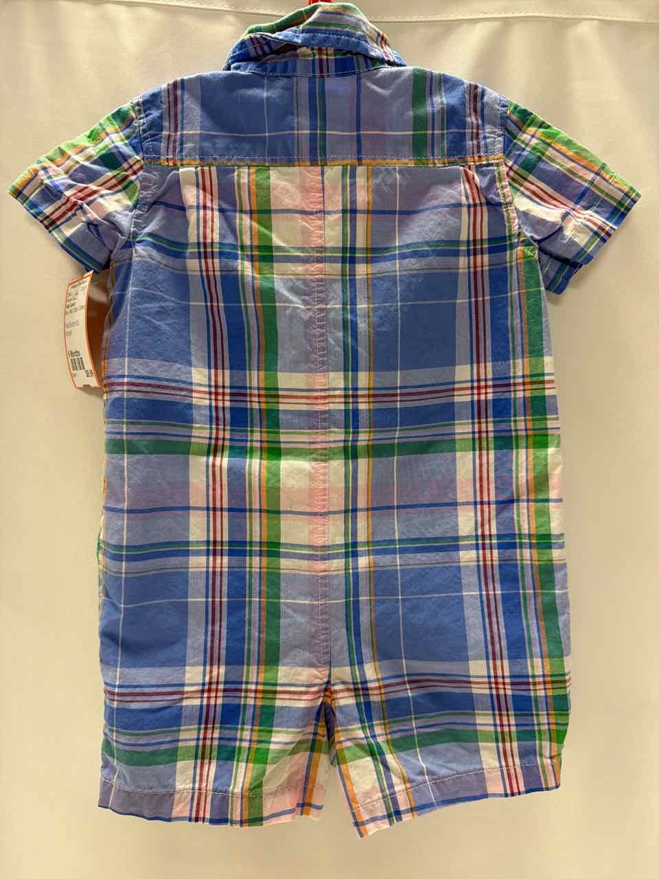 Ralph Lauren Size 6 Months Blue Romper- Casual