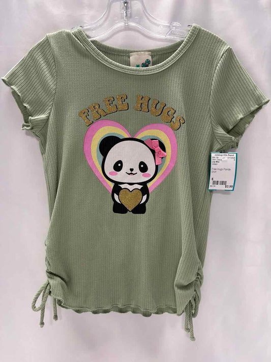 Lily Bleu Size 6 Green Shirt- Casual