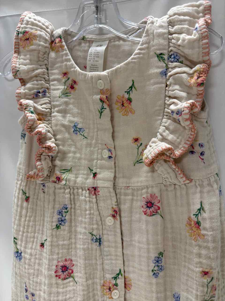 H&M Size 18 Months Beige Romper- Casual