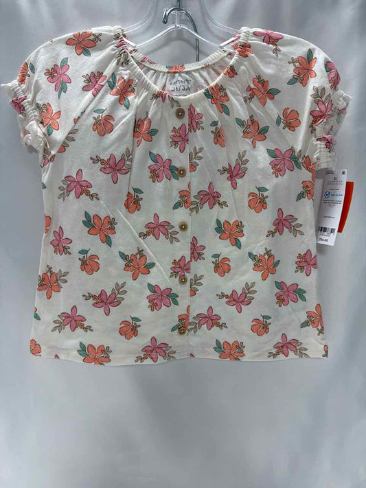 Carter's Size 3T White Outfit -2pc