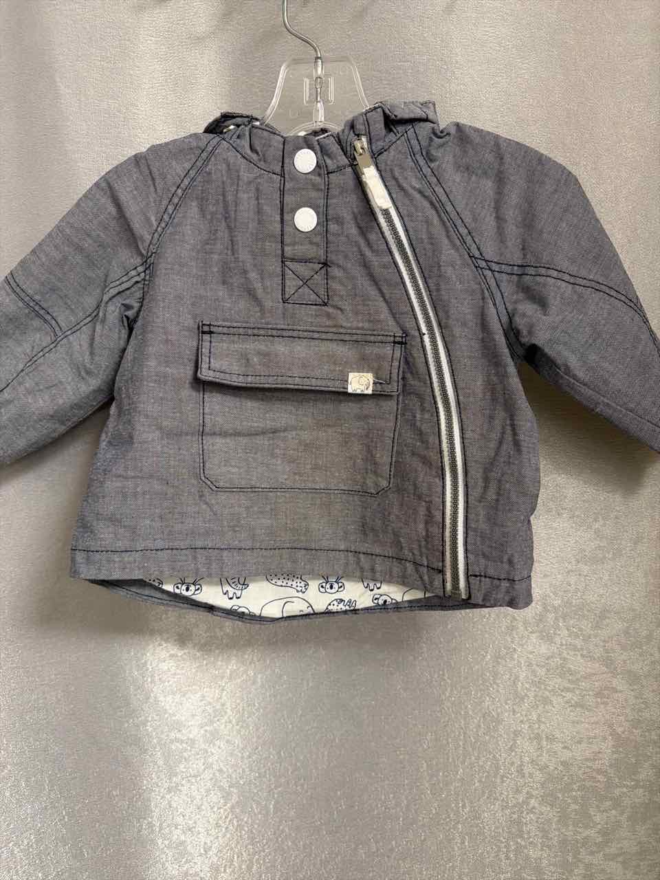 Size 4-6 Months Blue Jacket- Casual