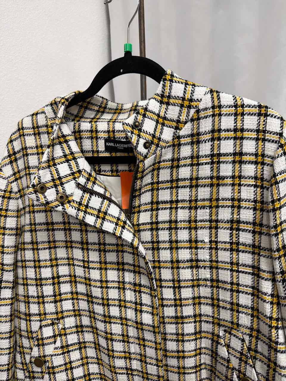 Karl Lagerfeld Gently Used White Jacket
