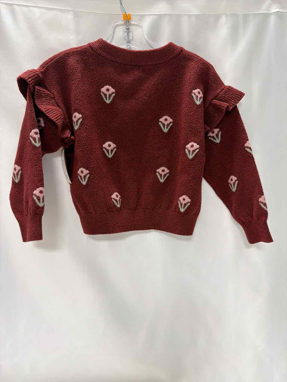 Little Co. Size 2T Burgundy Sweater