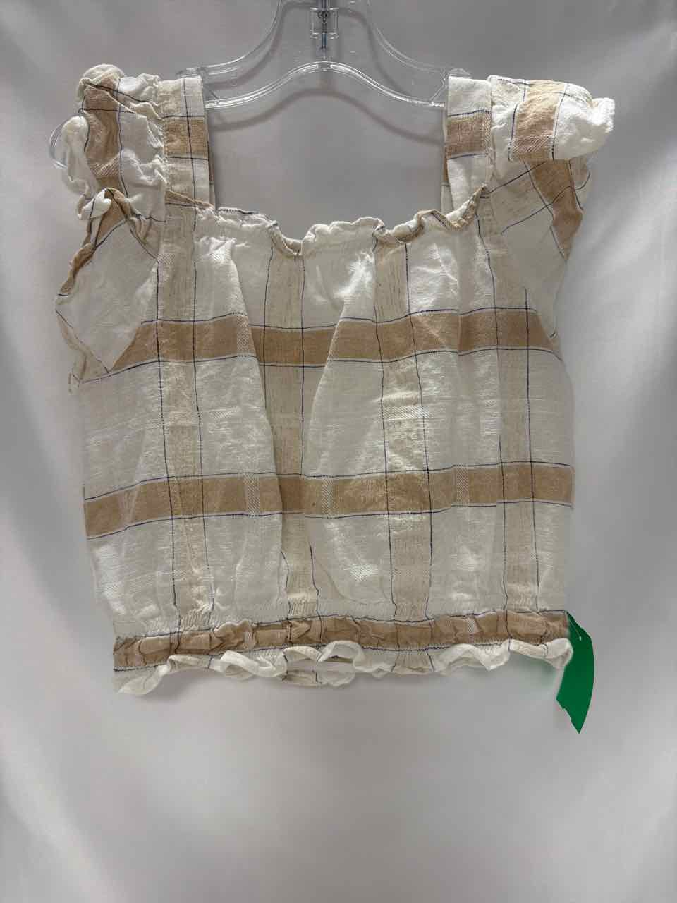 Mayoral Size 8 Tan Gently Used Outfit -2pc