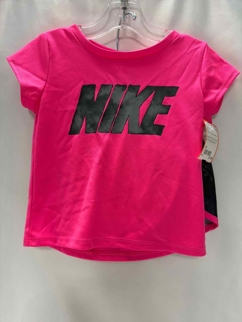 Nike Size 3T Hot Pink Outfit -2pc
