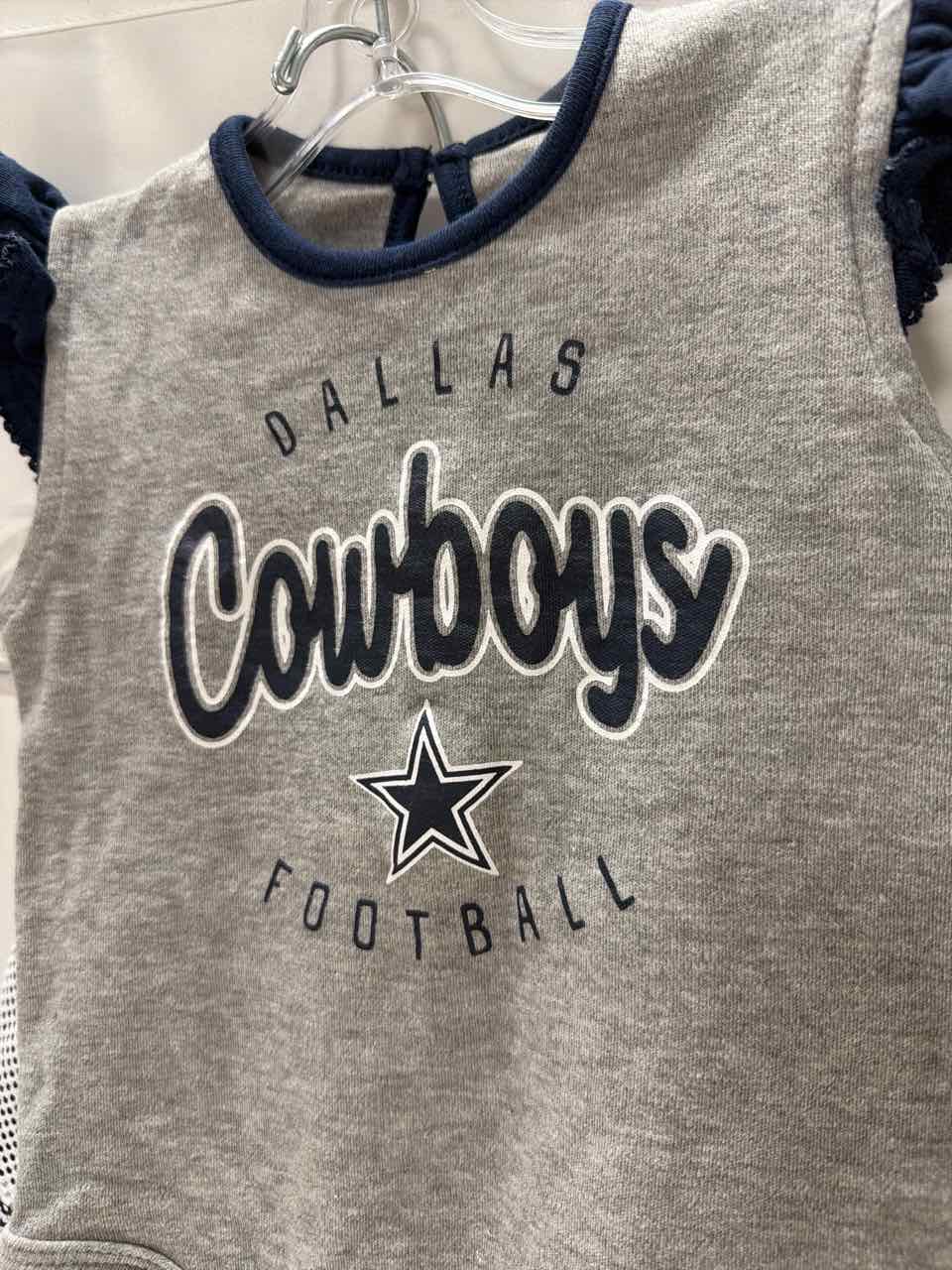 NFL Size 18 Months Gray Outfit -2pc