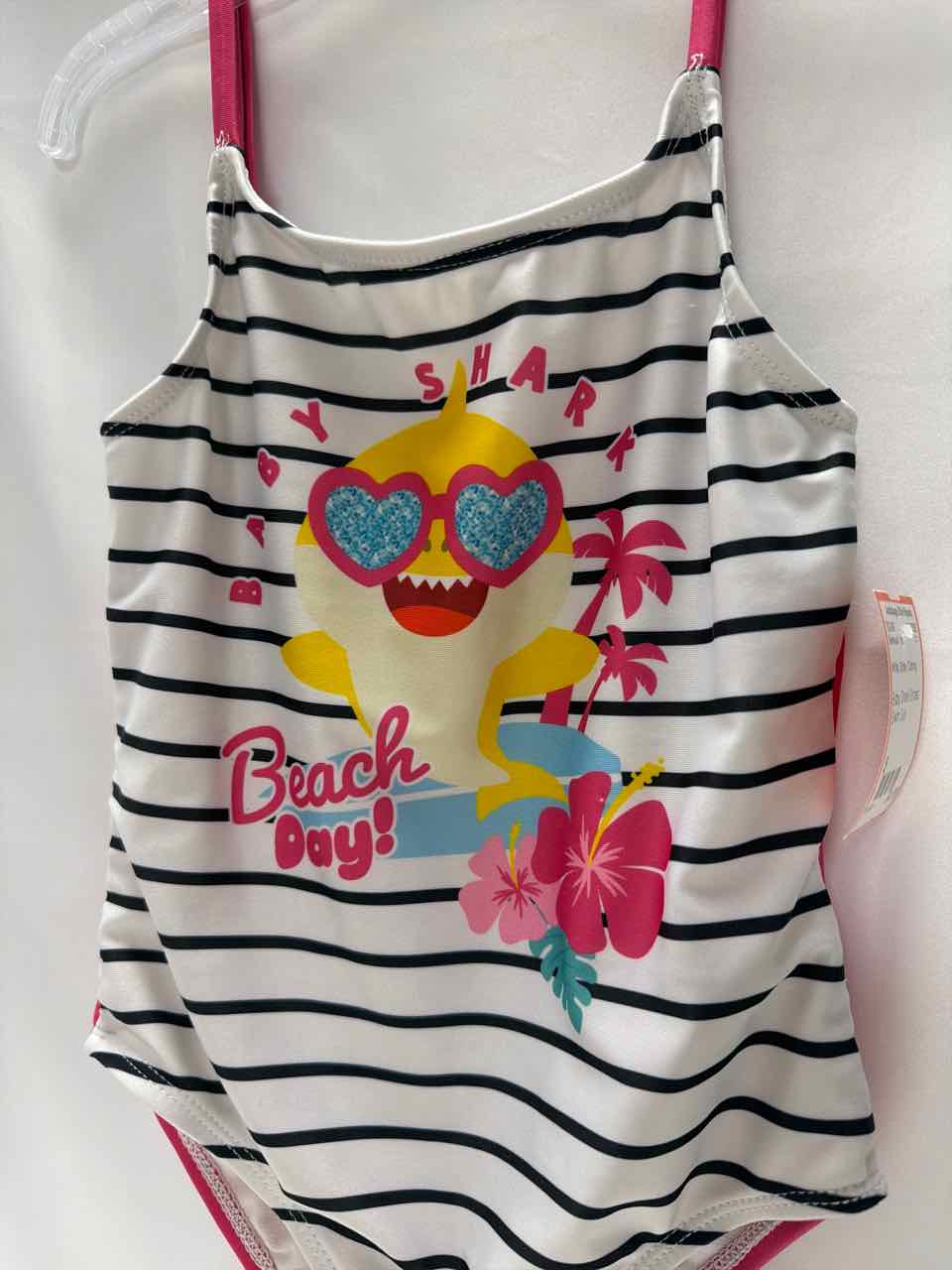 Size 5 White Swimsuit- 1pc