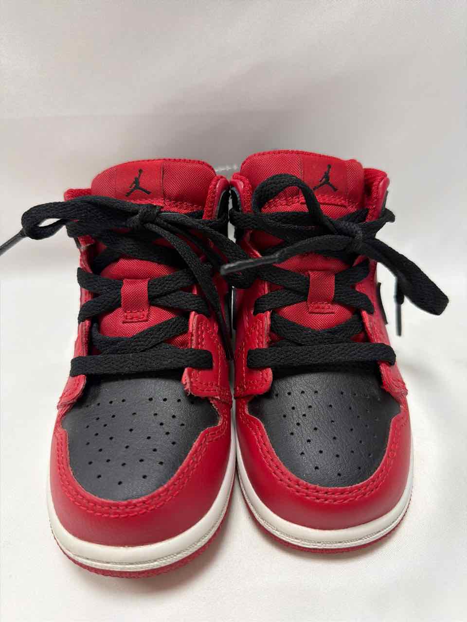 Jordan Shoe Sizes 7C Red Gently Used Shoes- Casual