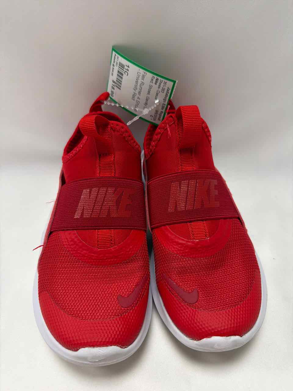 Nike Shoe Sizes 11C Red Gently Used Shoes- Casual