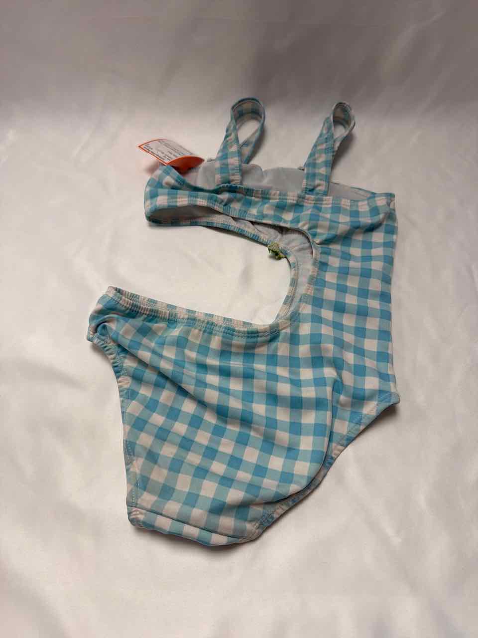 Size 6 Baby Blue Swimsuit- 2pc