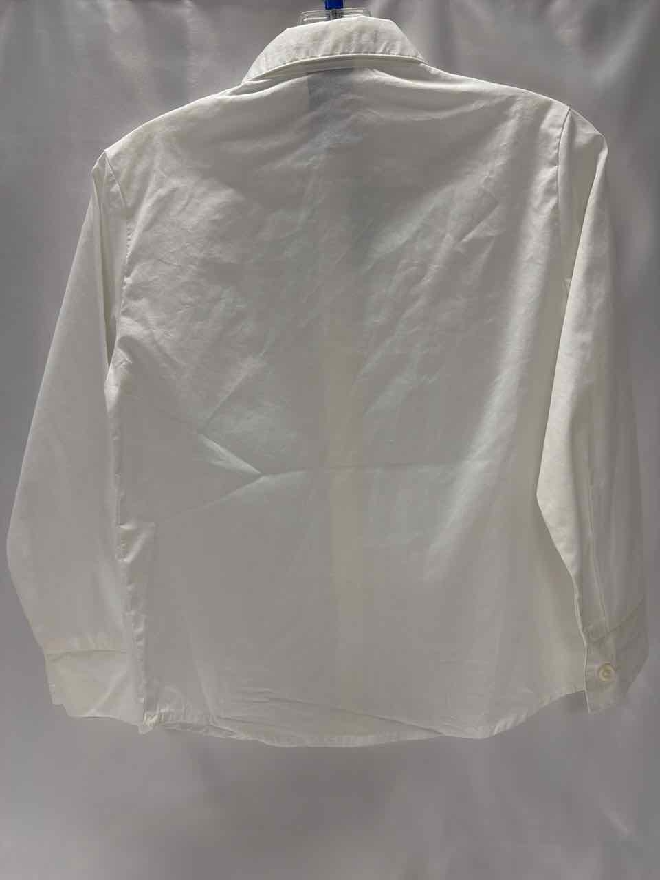 Nautica Size 6 White Shirt- Casual