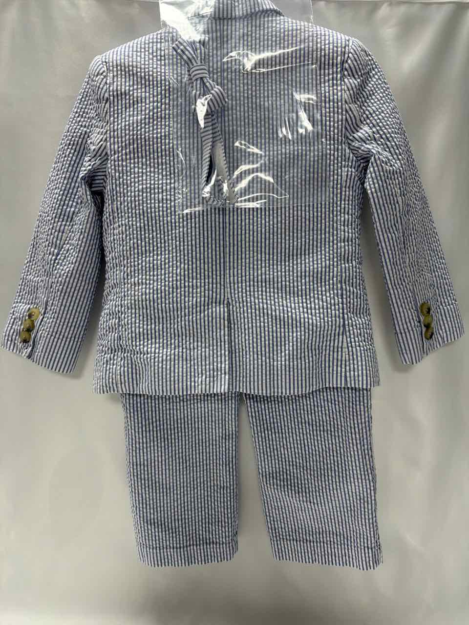 Janie and Jack Size 3T Blue Outfit- 3pc