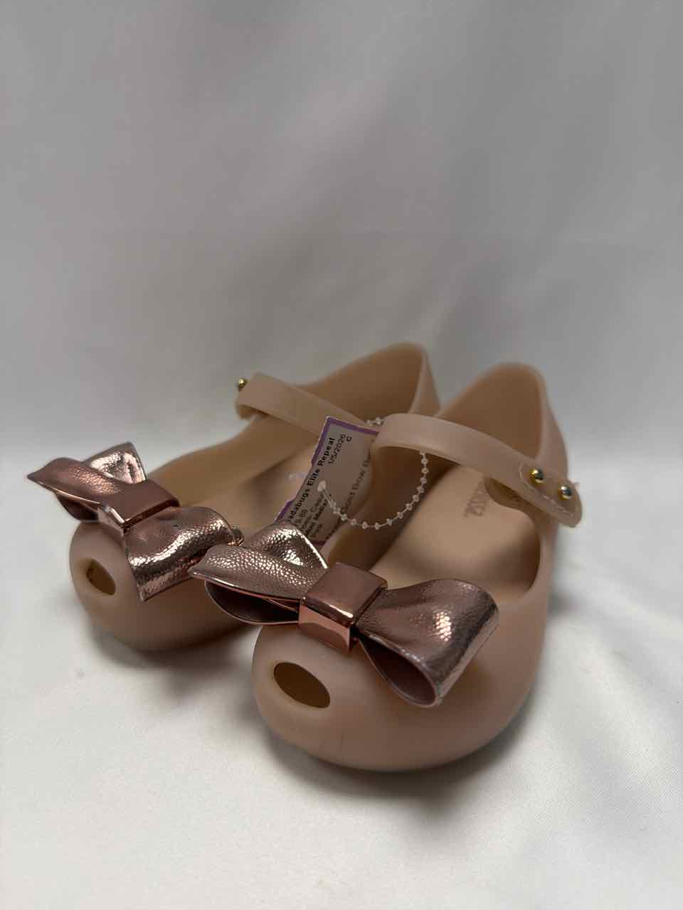 Mini Melissa Shoe Sizes 7C Pink Shoes- Casual