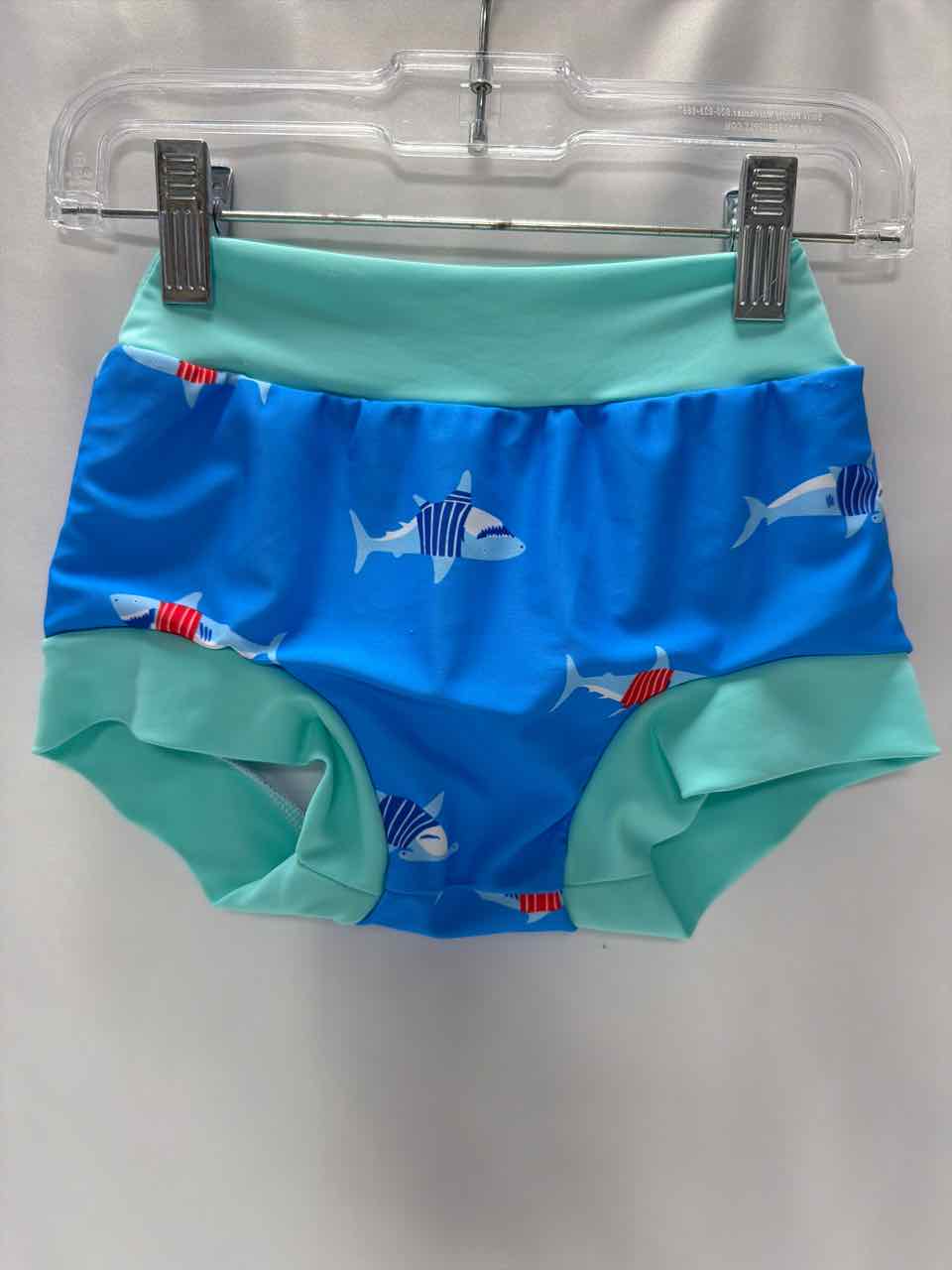 Big Elephant Size 4T Teal Swimsuit- 2pc